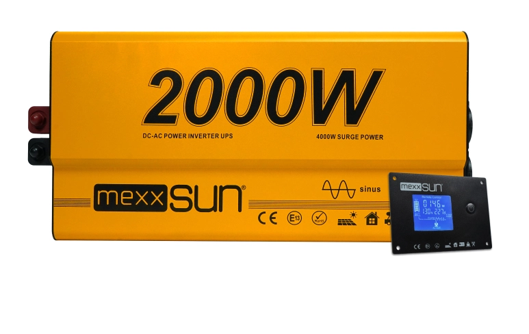 Mexxsun Tam Sinüs UPS (Remote Ekran) 12V 2000W