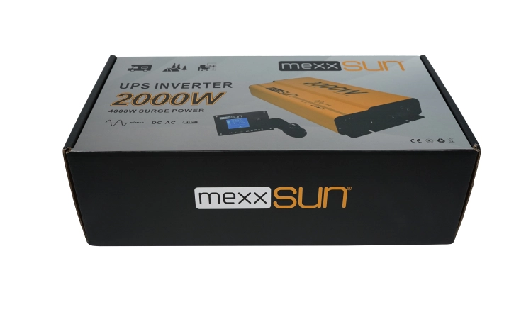 Mexxsun Tam Sinüs UPS (Remote Ekran) 12V 2000W