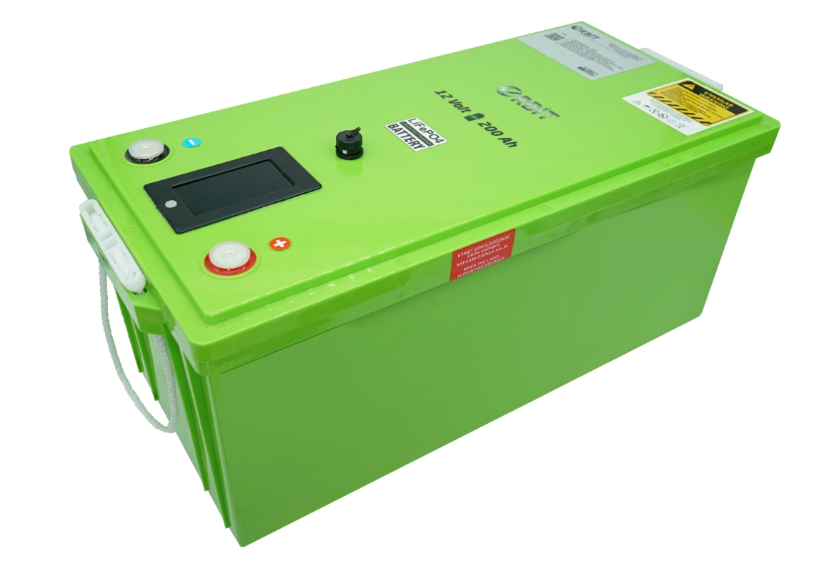 Orbit 200 Amper 12 Volt LiFePo4 Lityum Akü