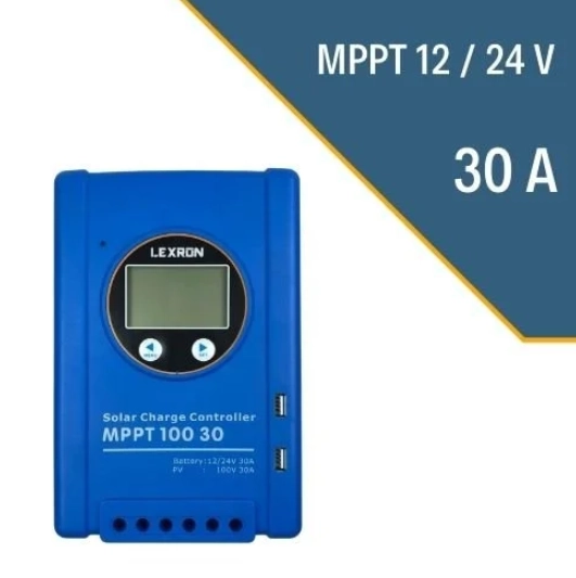 Lexron 30 Amper MPPT Şarj Kontrol Cihazı