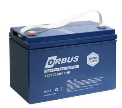 Orbus 100 Amper 12 Volt Jel Akü