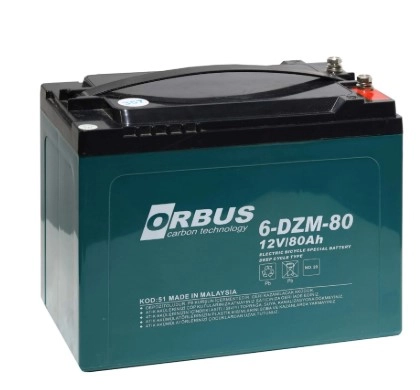 Orbus 80 Amper 12 Volt Jel Akü