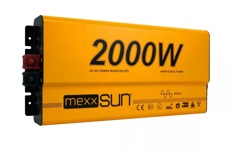 Mexxsun Tam Sinüs UPS (Remote Ekran) 12V 2000W