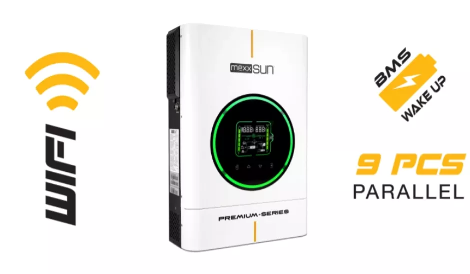 Mexxsun 6 Kw Mppt Akıllı İnverter Yeni Nesil ( Wifi kontrol )