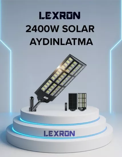 Lexron 2400 Watt Solar Aydınlatma