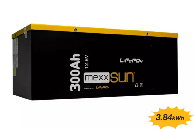 Mexxsun Lityum Akü 12,8v 300ah (Lifepo4) 3840wh