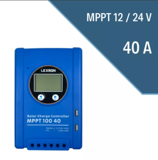 Lexron 40 Amper MPPT Şarj Kontrol Cihazı