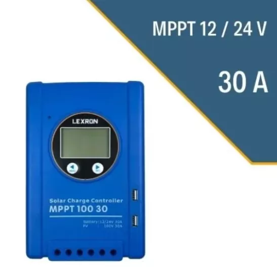 Lexron 30 Amper MPPT Şarj Kontrol Cihazı