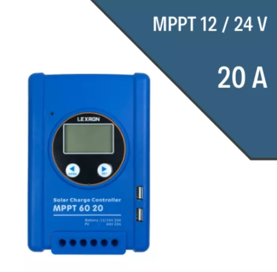 Lexron 20 Amper MPPT Şarj Kontrol Cihazı