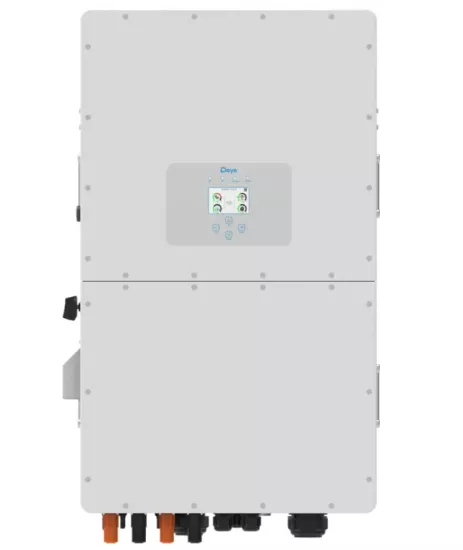 Deye Trifaze 80Kw High Volt Hibrit SG02HP3 -EU-EM6 Dual battery Solar İnvertör 160-1000Volt Hybrid 6 MPPT 12 String