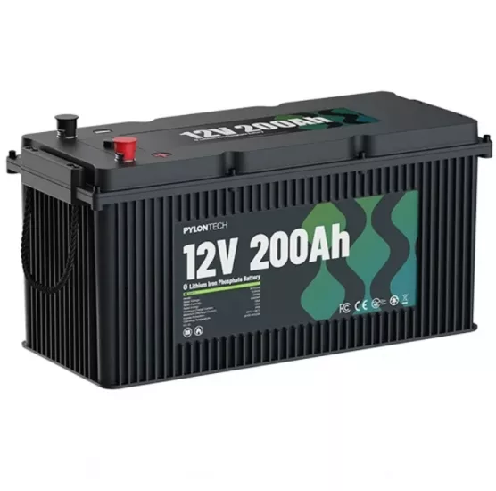 12V 200AH Pylontech RV12200 Lithium Battery 4000 Cycle Bluetooth Haberleşmeli