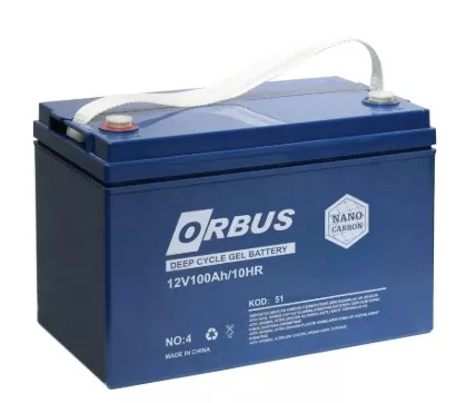 Orbus 100 Amper 12 Volt Jel Akü
