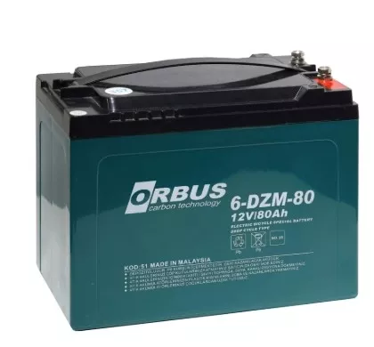 Orbus 80 Amper 12 Volt Jel Akü
